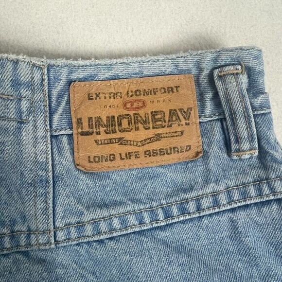 Unionbay Jeans Womens 11 Blue Denim High Rise Tapered Fit Vintage Y2K - Picture 16 of 16